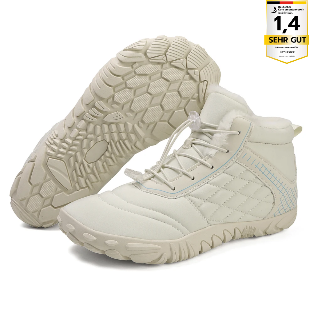 1+1 Isolierender Winter-Barfußschuh mit rutschfester Sohle - FrostFit - Unisex