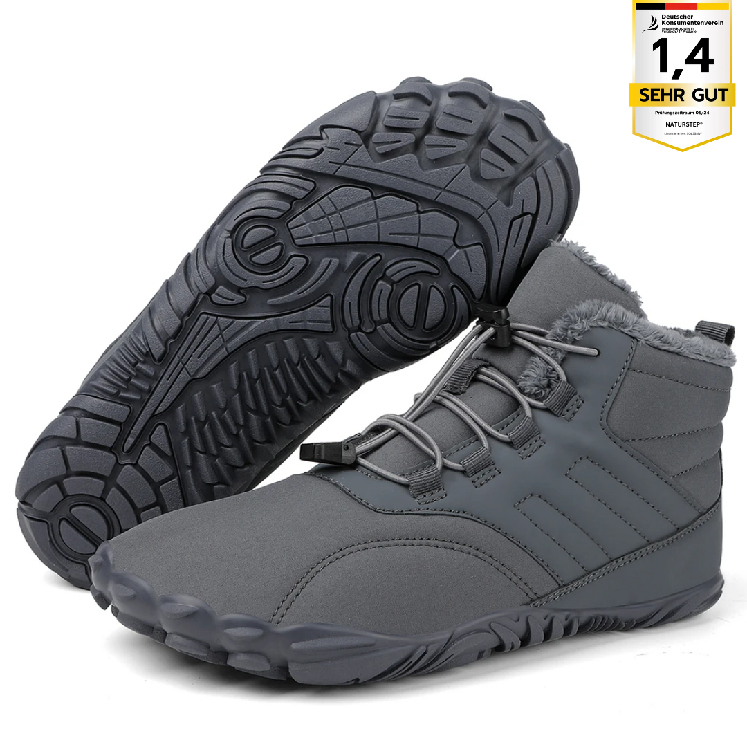 Wärmender Winter-Barfußschuh mit rutschfester Sohle - Orthonexa - Unisex