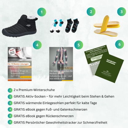 Bequemer Winterstiefel mit ergonomischer Passform - SnowStep Unisex