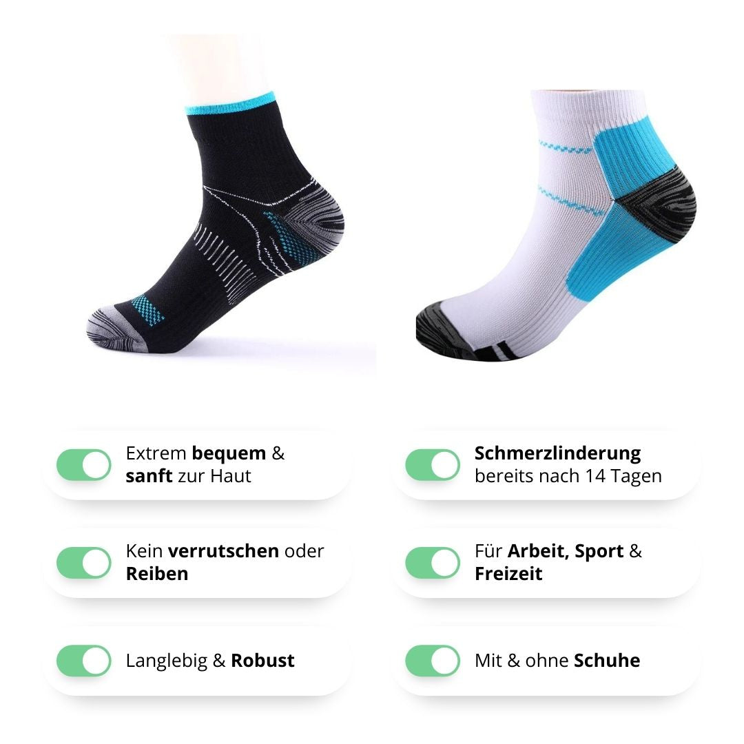 Spürbare Entlastung und Komfort – Orthopädische Kompressionssocken