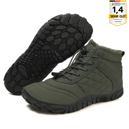 Isolierender Winter-Barfußschuh mit rutschfester Sohle - FrostFit - Unisex