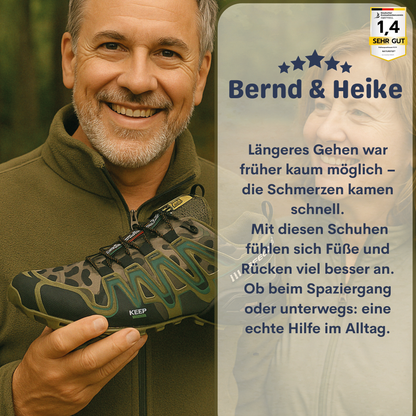 Orthopädischer Lauf- & Wanderschuh - TerraGrip - Unisex