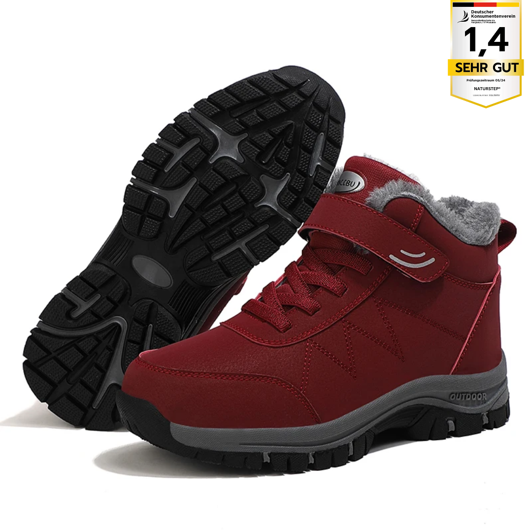 1+1 Ergonomischer Klettverschluss-Stiefel mit großzügigem Zehen - und Fersenbereich - OrthoRelief