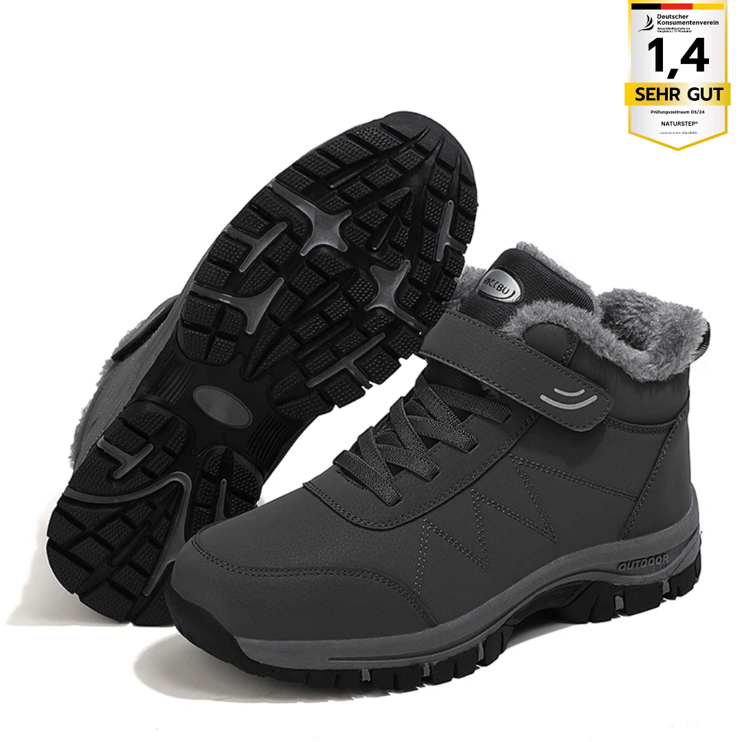 1+1 Ergonomischer Klettverschluss-Stiefel mit großzügigem Zehen - und Fersenbereich - OrthoRelief