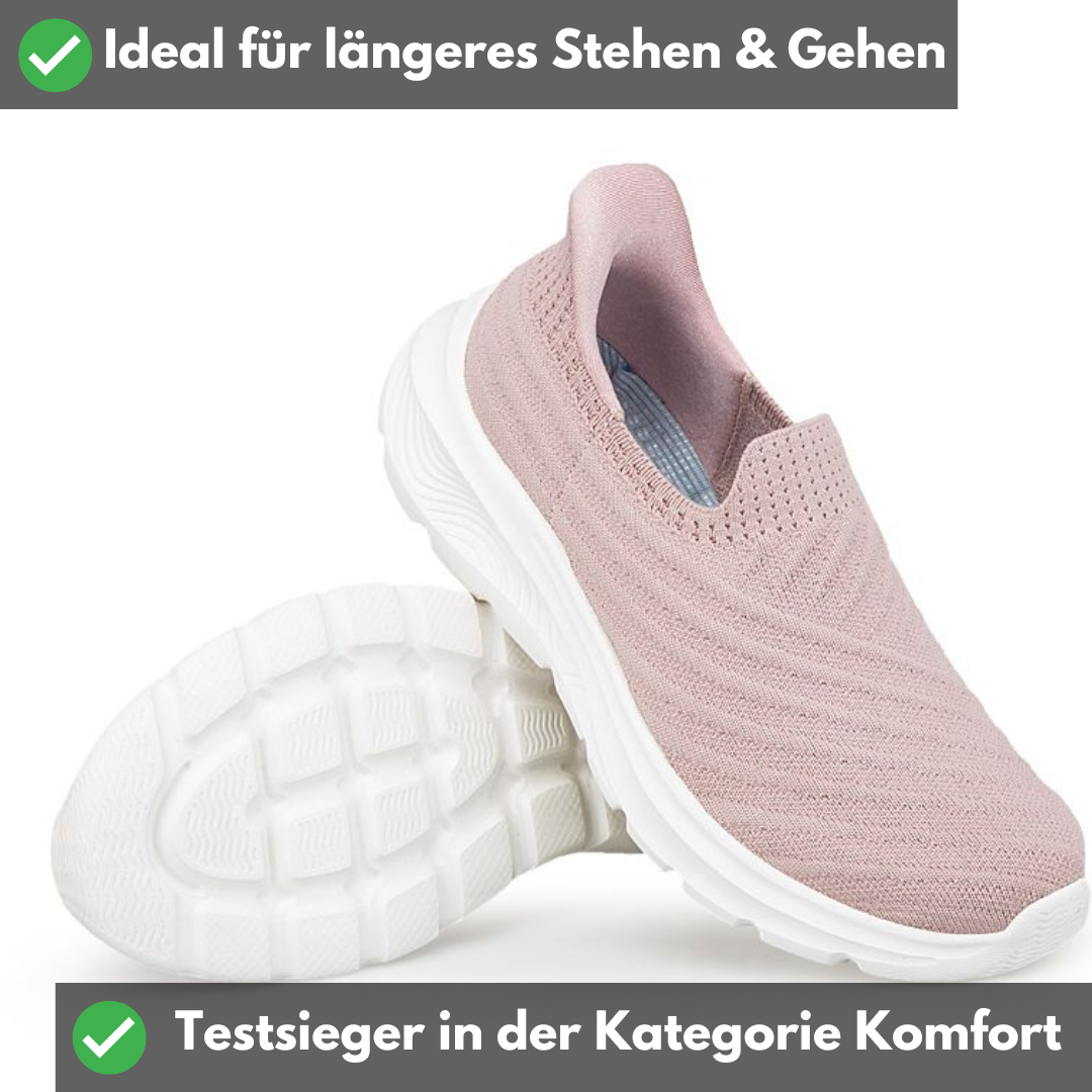 1+1 Slip On Sneaker Damen – Stoff Slip In Schlupf Sneaker – Damen Sneaker zum Reinschlüpfen ohne Schnürsenkel (Kopie)