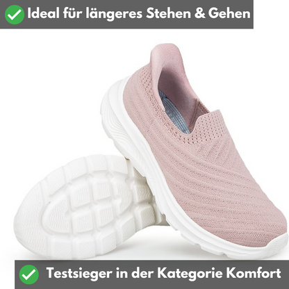 1+1 Slip On Sneaker Damen – Stoff Slip In Schlupf Sneaker – Damen Sneaker zum Reinschlüpfen ohne Schnürsenkel (Kopie)