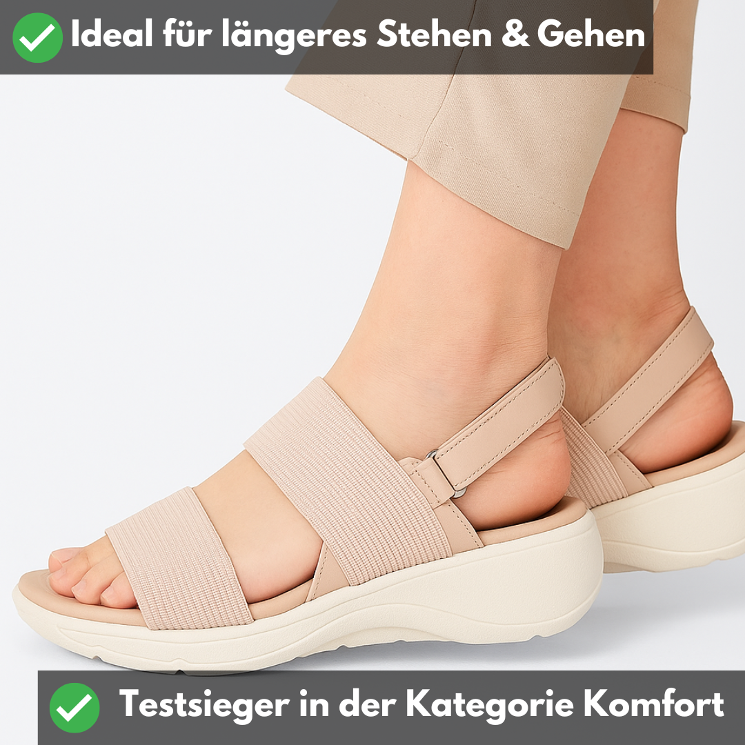 Ergonomische Orthopädische Damensandalen für Schmerzlinderung - SoftWalk