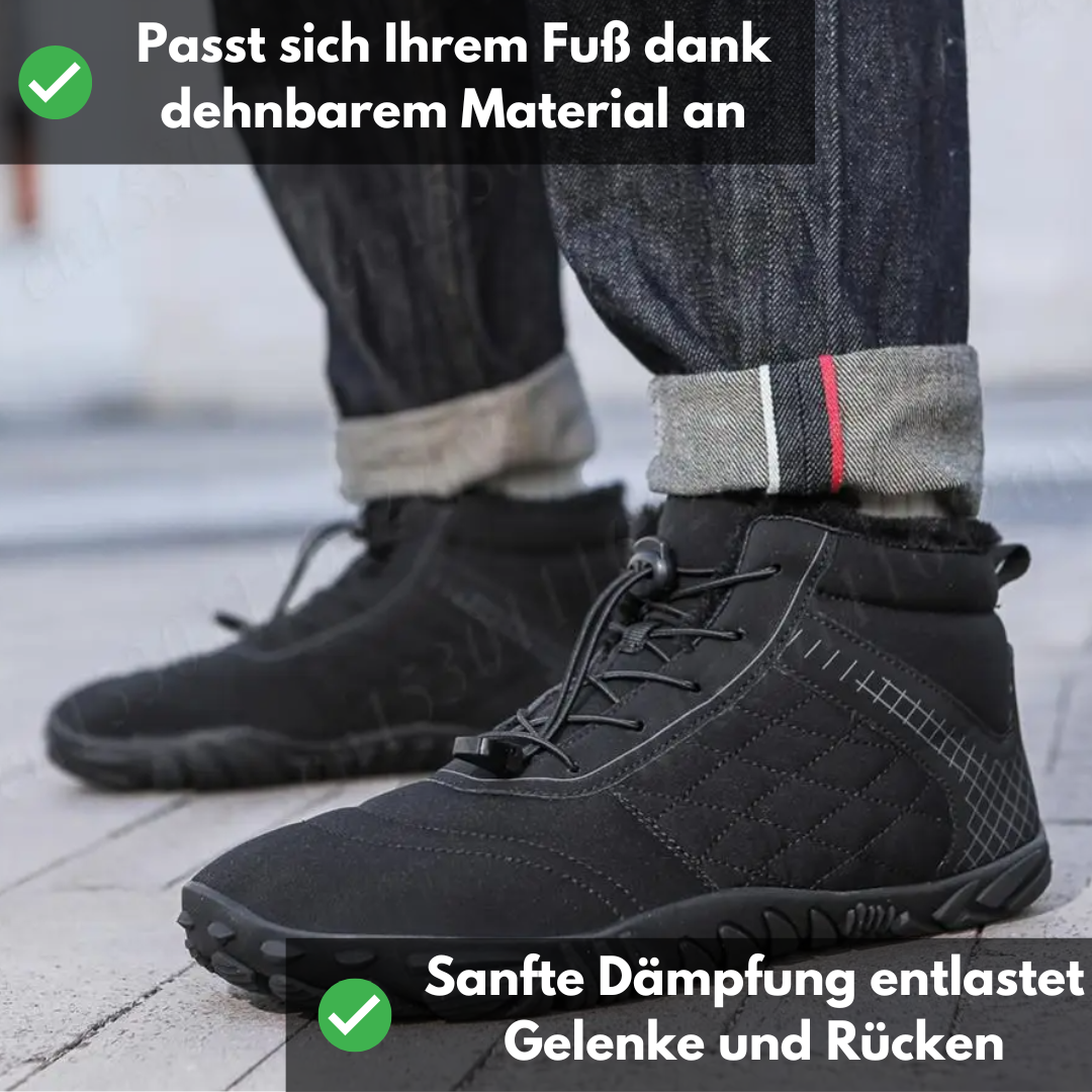 Isolierender Winter-Barfußschuh mit rutschfester Sohle - FrostFit - Unisex