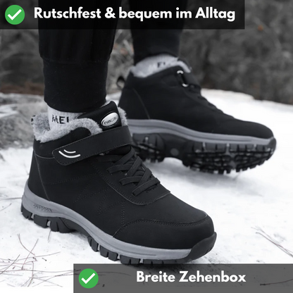 1+1 Ergonomischer Klettverschluss-Stiefel mit großzügigem Zehen - und Fersenbereich - OrthoRelief