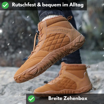 Isolierender Winter-Barfußschuh mit rutschfester Sohle - FrostFit - Unisex