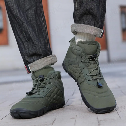 Isolierender Winter-Barfußschuh mit rutschfester Sohle - FrostFit - Unisex