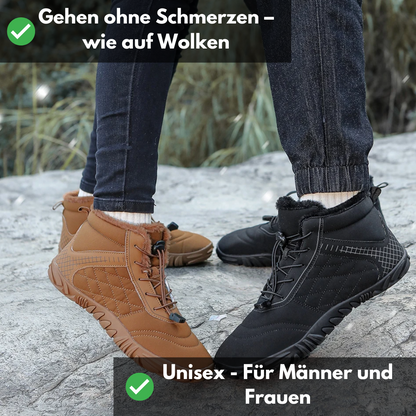 Isolierender Winter-Barfußschuh mit rutschfester Sohle - FrostFit - Unisex