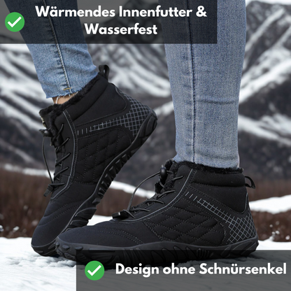 Isolierender Winter-Barfußschuh mit rutschfester Sohle - FrostFit - Unisex