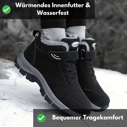 1+1 Ergonomischer Klettverschluss-Stiefel mit großzügigem Zehen - und Fersenbereich - OrthoRelief