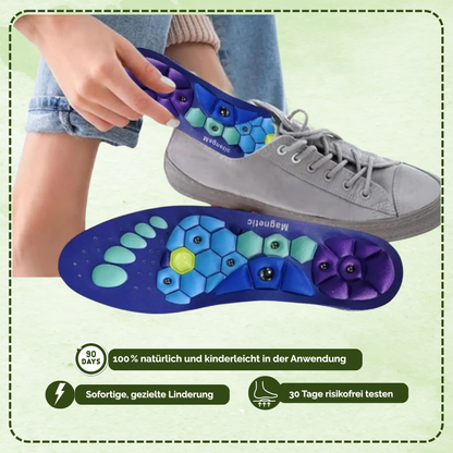 Magnetische Einlegesohlen für Schmerzreduktion & Energie - MagnoFit Pro