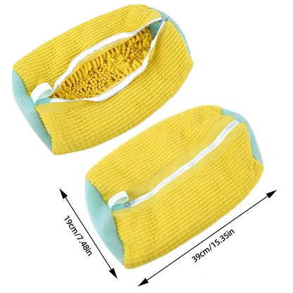 Schonende Schuhreinigungstasche für die Waschmaschine – SchuhRein Pro