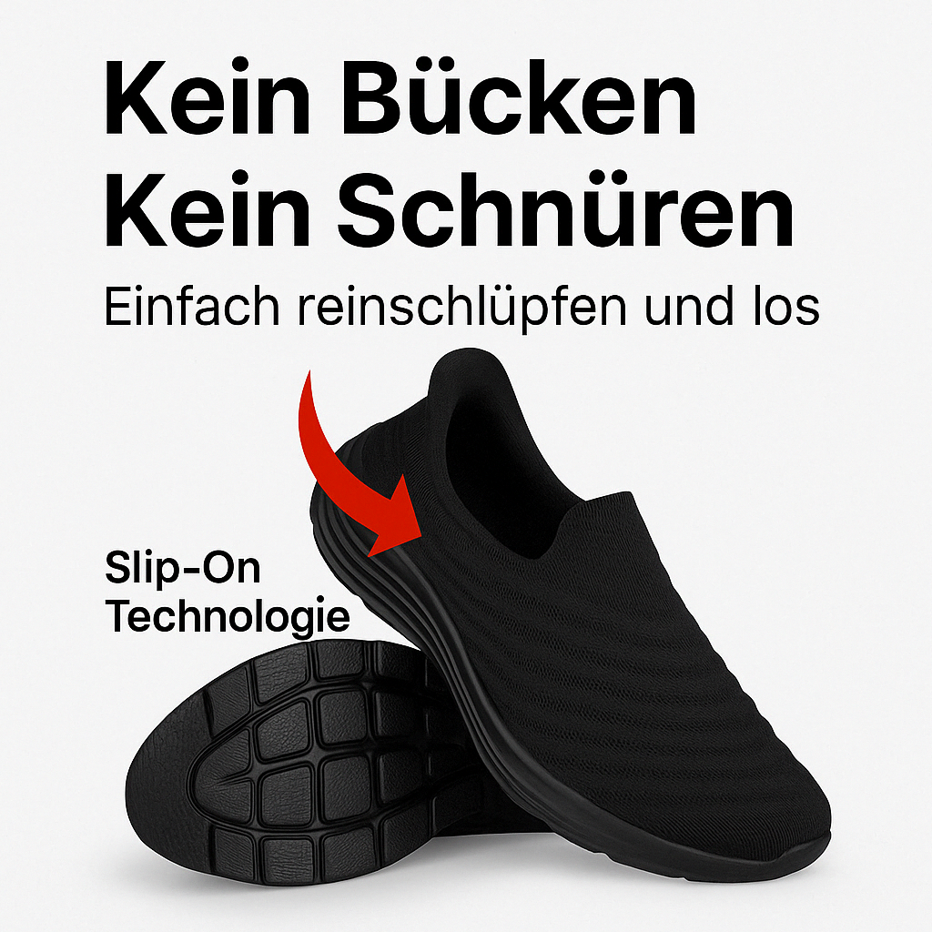 Ergonomischer Anti-Schmerz Slip in Schuh – Orthopädische Unterstützung ohne Bücken - Unisex