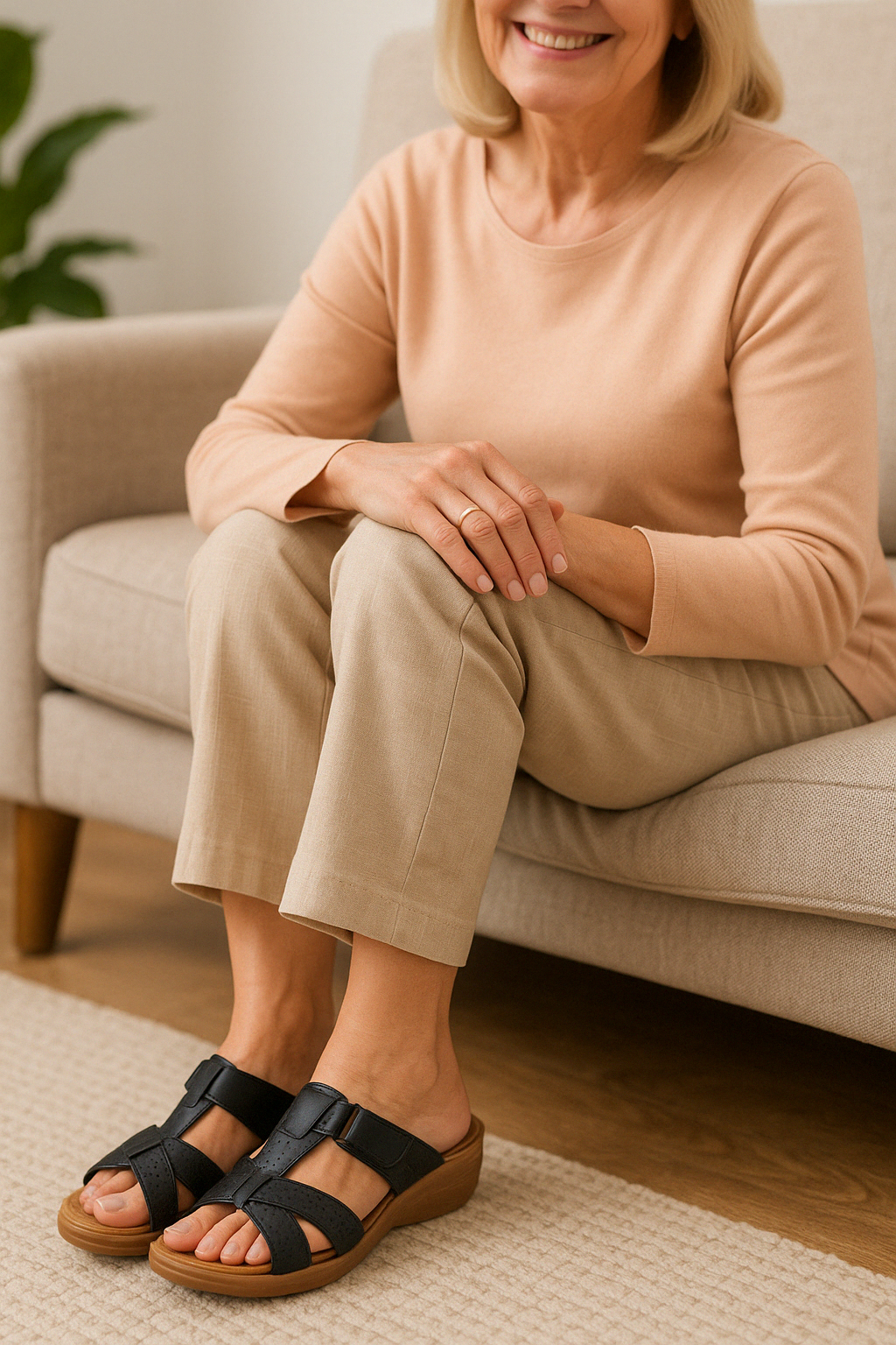 Ergonomische Damensandalen für Schmerzlinderung - OrthoGrace