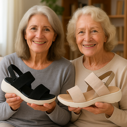 Ergonomische Orthopädische Damensandalen für Schmerzlinderung - SoftWalk