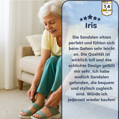 Ergonomische Orthopädische Damensandalen für Schmerzlinderung - SoftWalk