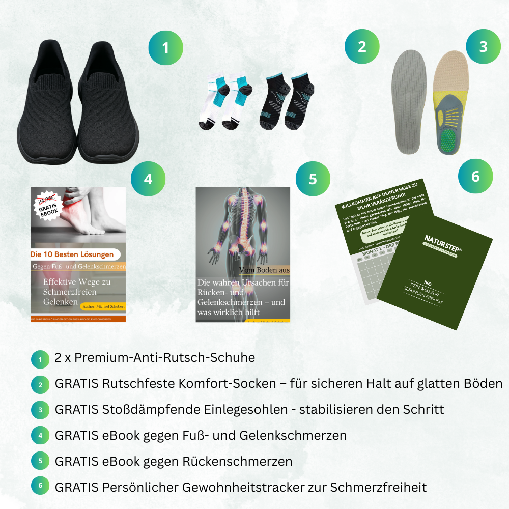 Anti-Sturz Slip-In Schuh – Mehr Halt & Sicherheit