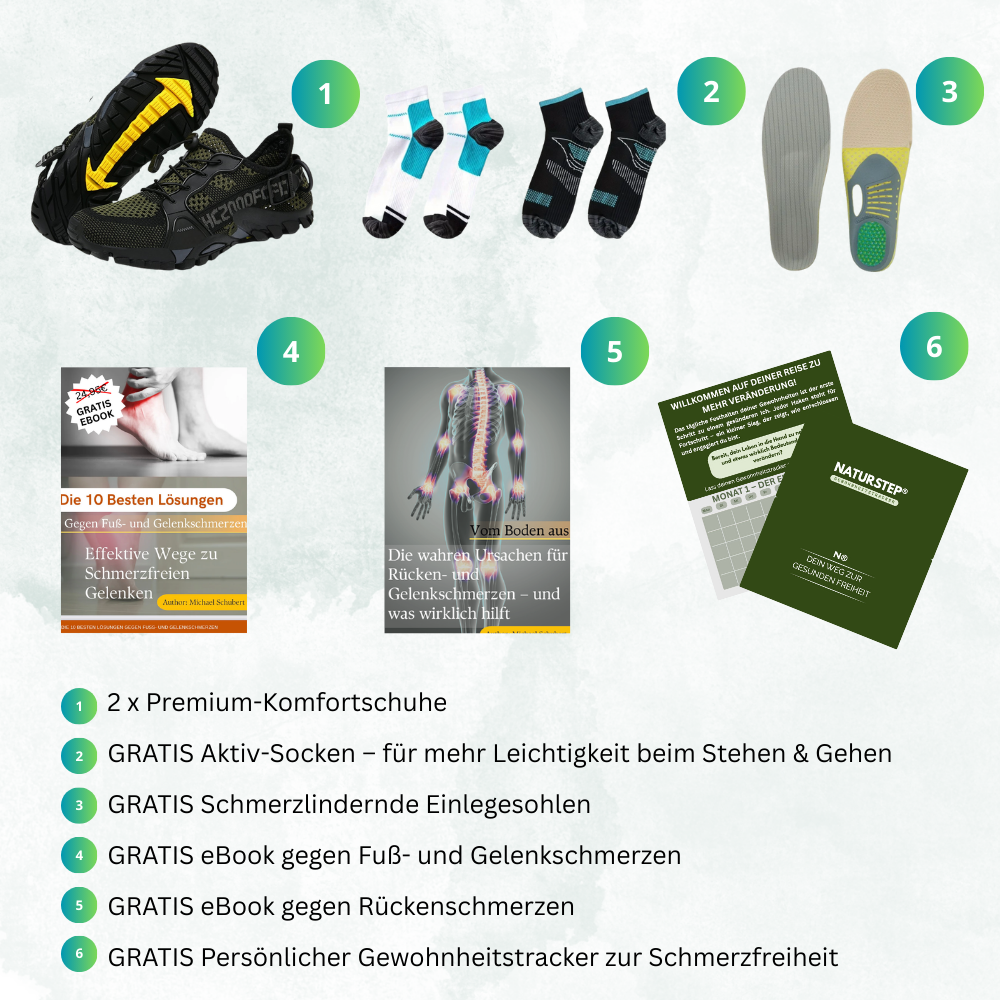 Orthopädischer Lauf- & Wanderschuh - WildWalker