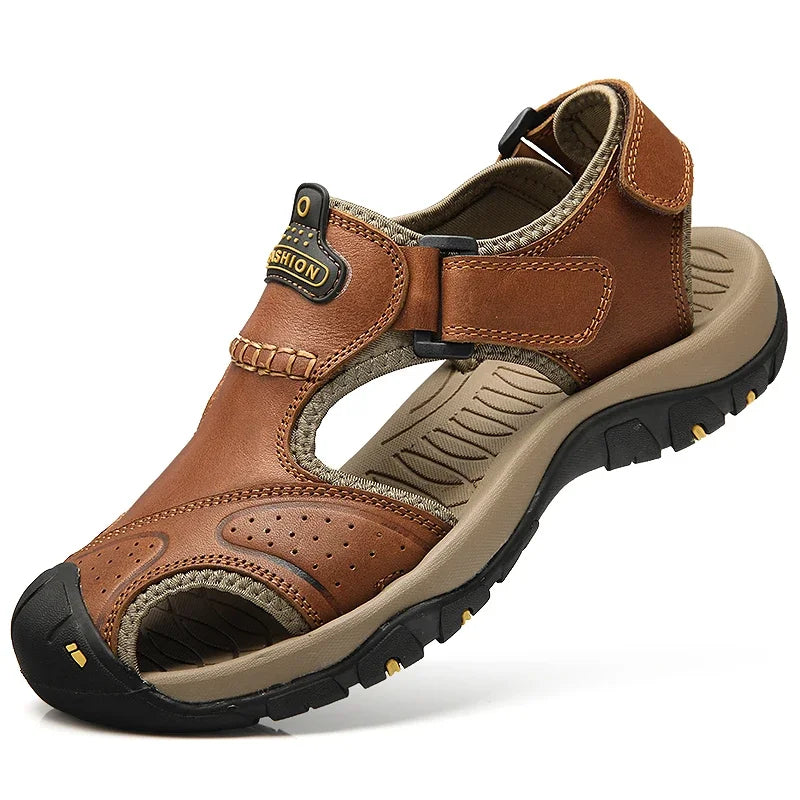 Ergonomische Orthopädische Herrensandalen für Schmerzlinderung - FlexStep