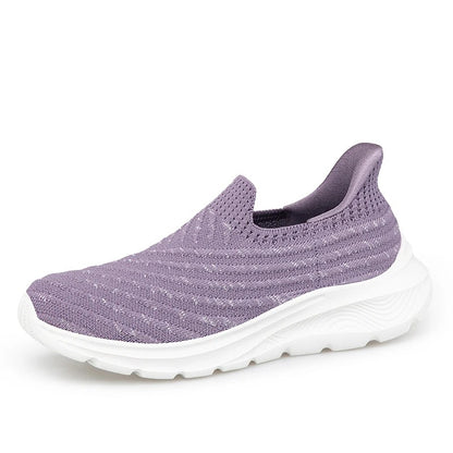 1+1 Slip On Sneaker Damen – Stoff Slip In Schlupf Sneaker – Damen Sneaker zum Reinschlüpfen ohne Schnürsenkel (Kopie)